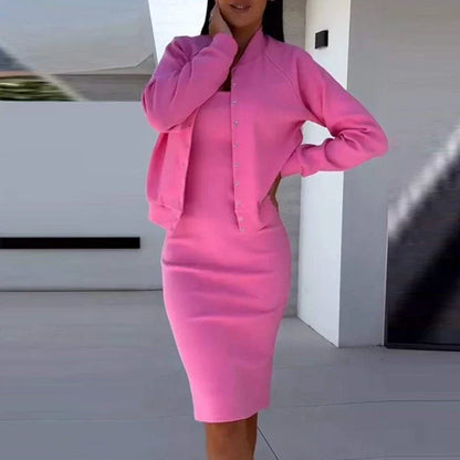 Cynthia™ — Nauwsluitende Tweedelige Bodycon-Set